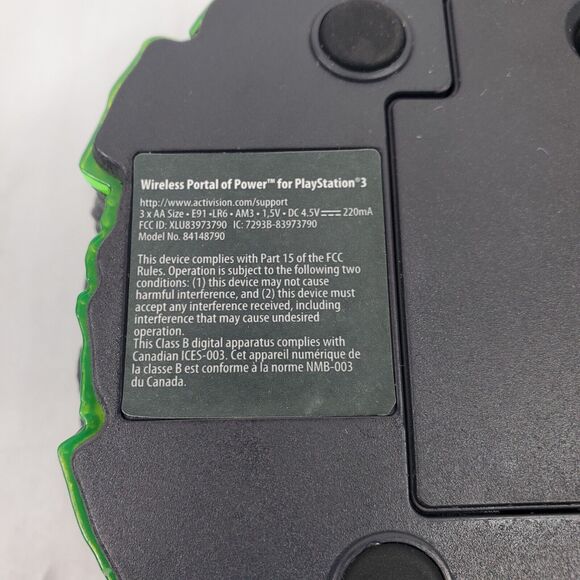 Skylanders Wireless Portal of Power Base for Nintendo Wii. No USB Dongle - Picture 6 of 10